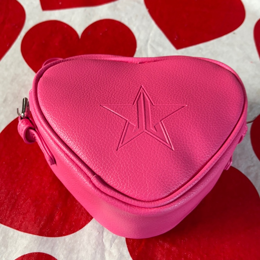 Exclusive Small Pink Heart Purse by Jeffree Star